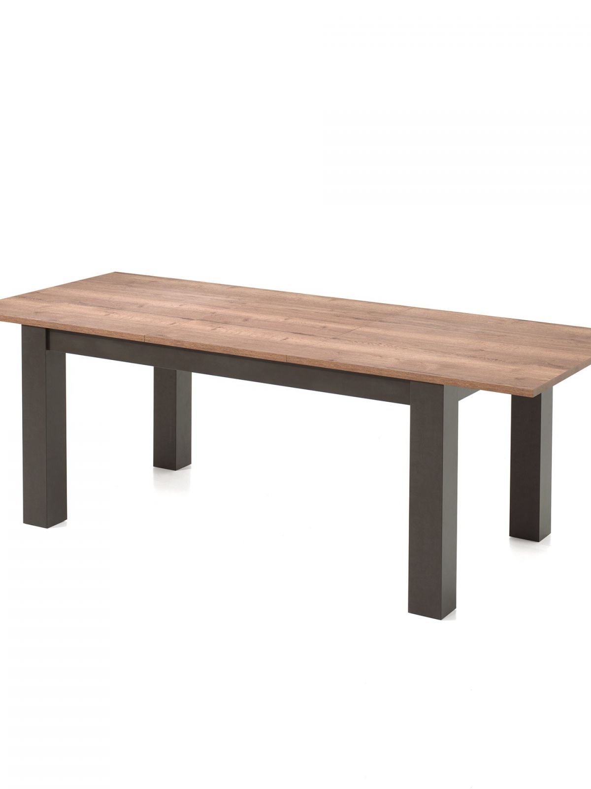 Table avec allonge rectangulaire 2m