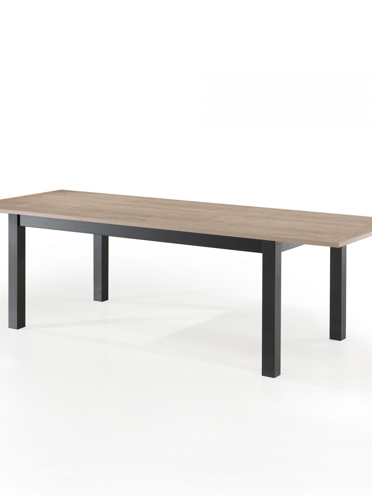 Table avec allonge rectangulaire 1,8m