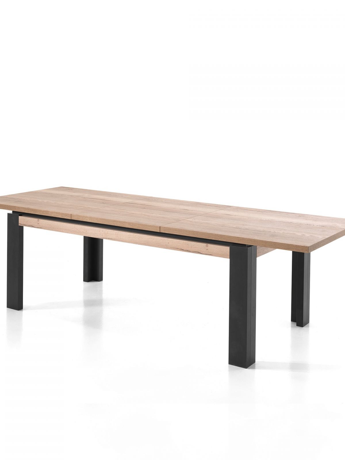 Table avec allonge rectangulaire 1,80m