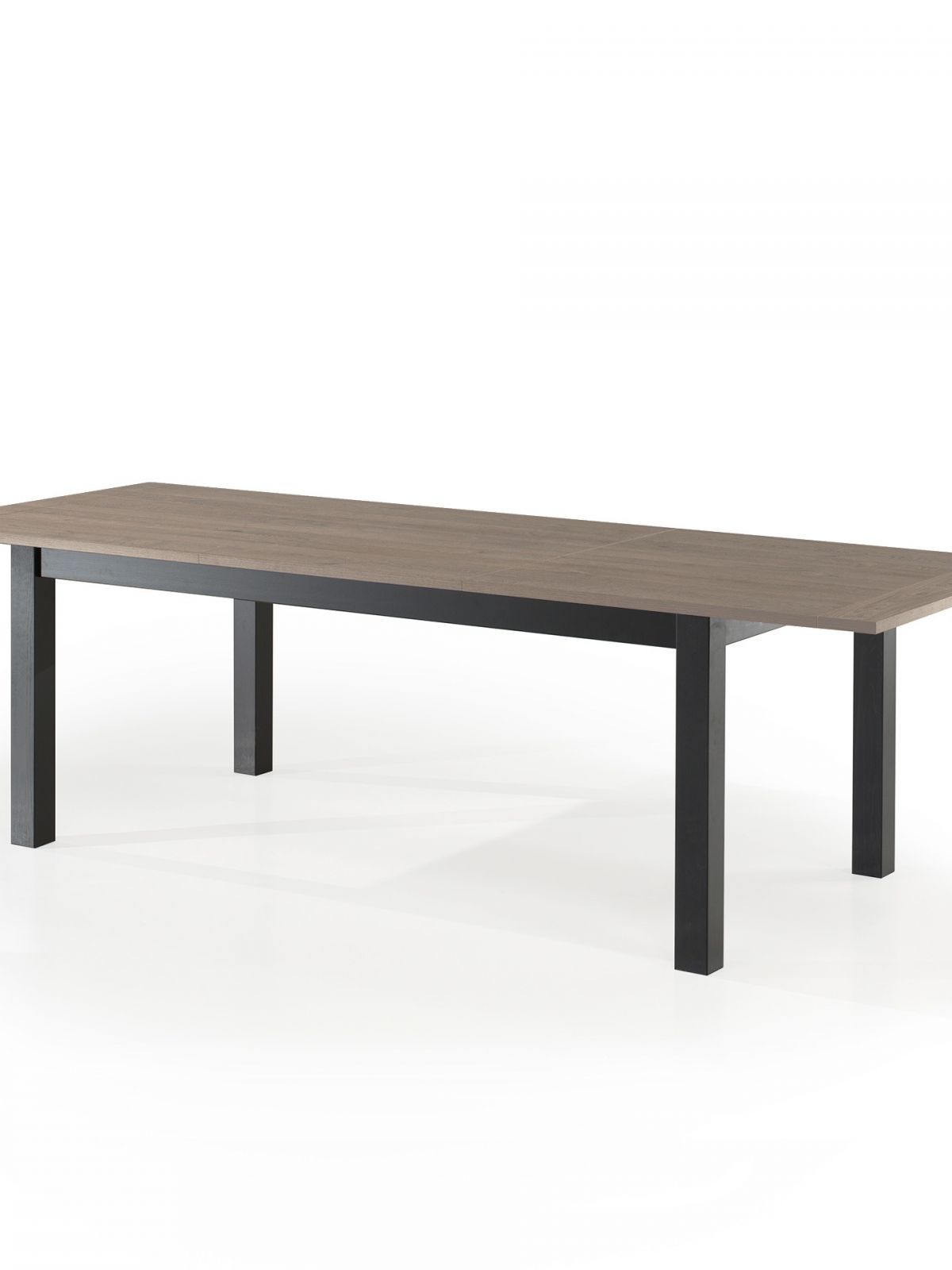 Table avec allonge rectangulaire 2m - 4 pieds